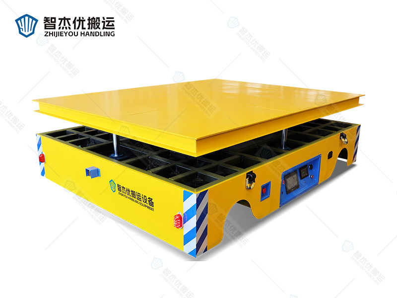 10噸液壓升降全向無(wú)軌車